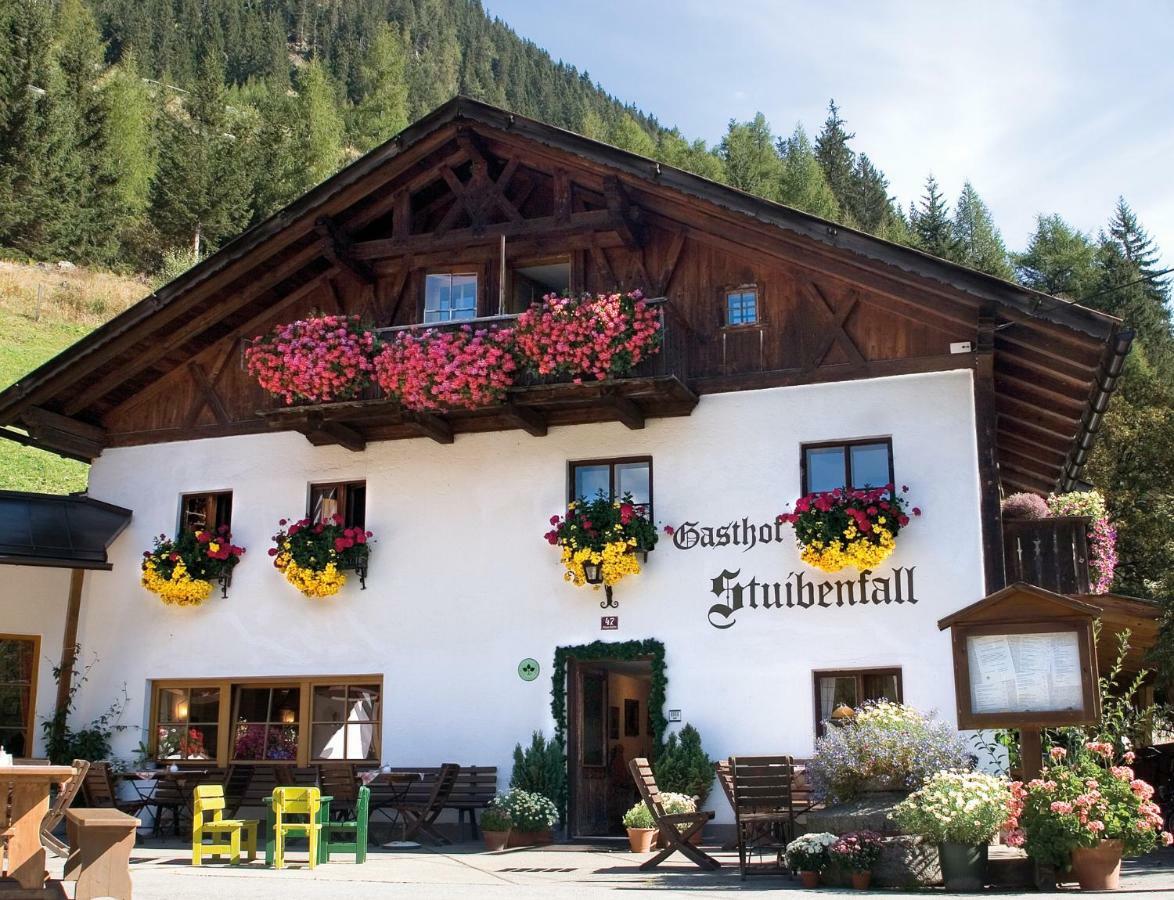 Hotel Gasthof Stuibenfall Niederthai Exterior foto
